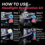 PureWax Headlight Restoration Kit