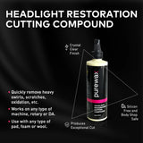 PureWax Headlight Restoration Kit