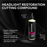 Headlight Cutting Compound 8 Oz (236ml)