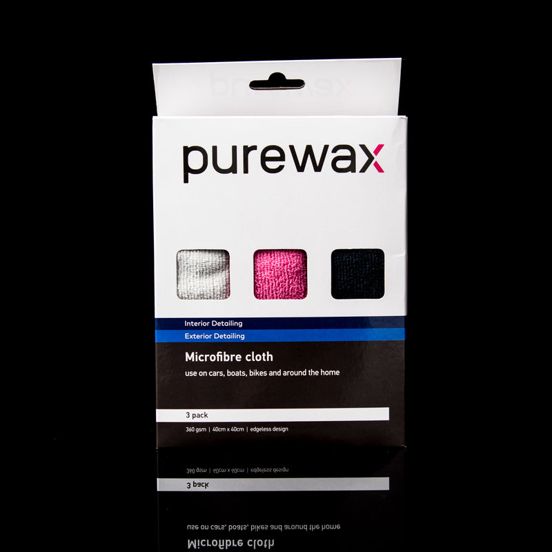 PureWax Waterless and Microfibre Combo